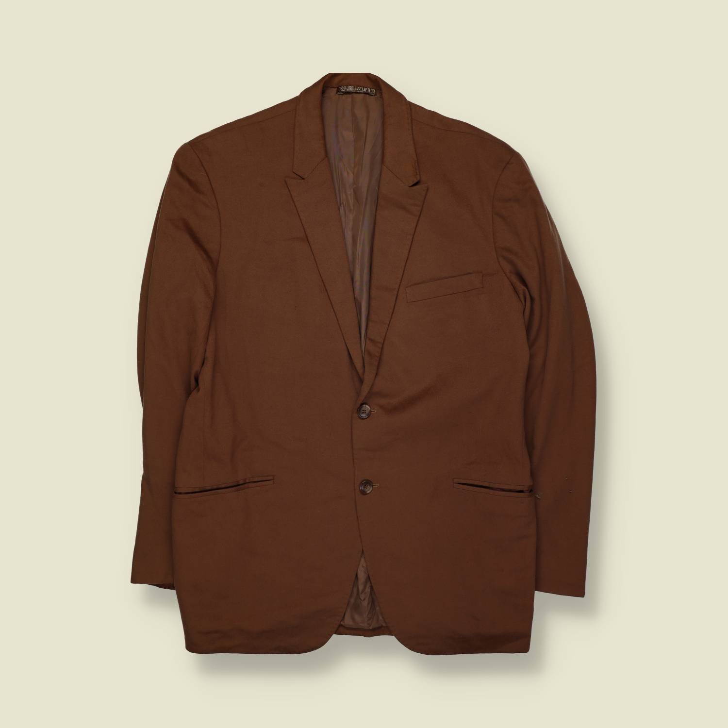 1970s–1980s | James S.S. Lee Taylors | Suede Blazer | Brown - S