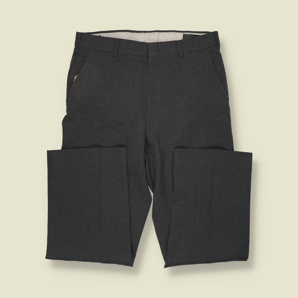 1970s | Botany 500 | Trousers | Charcoal Grey - w32
