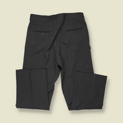 1970s | Botany 500 | Trousers | Charcoal Grey - w32