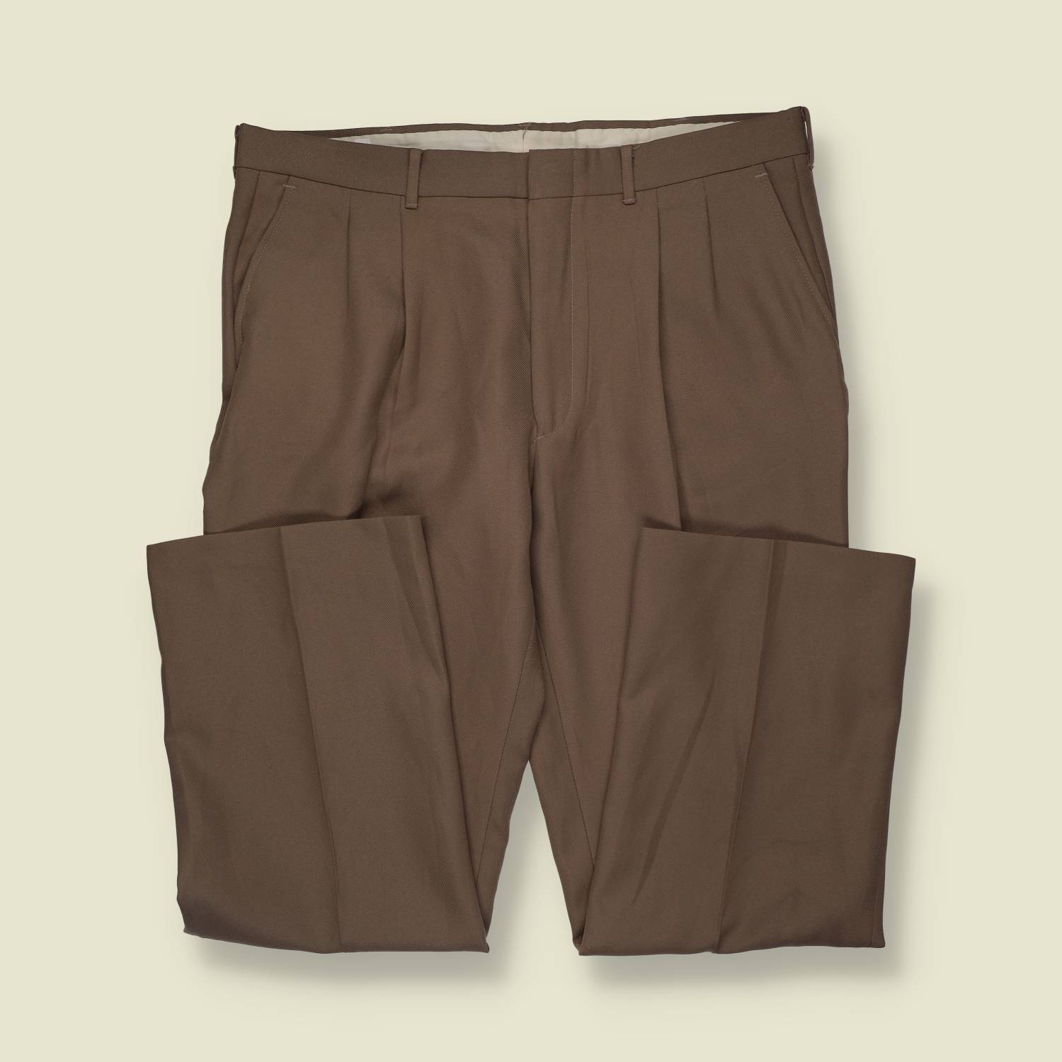 1970s | Trousers | Brown - w38