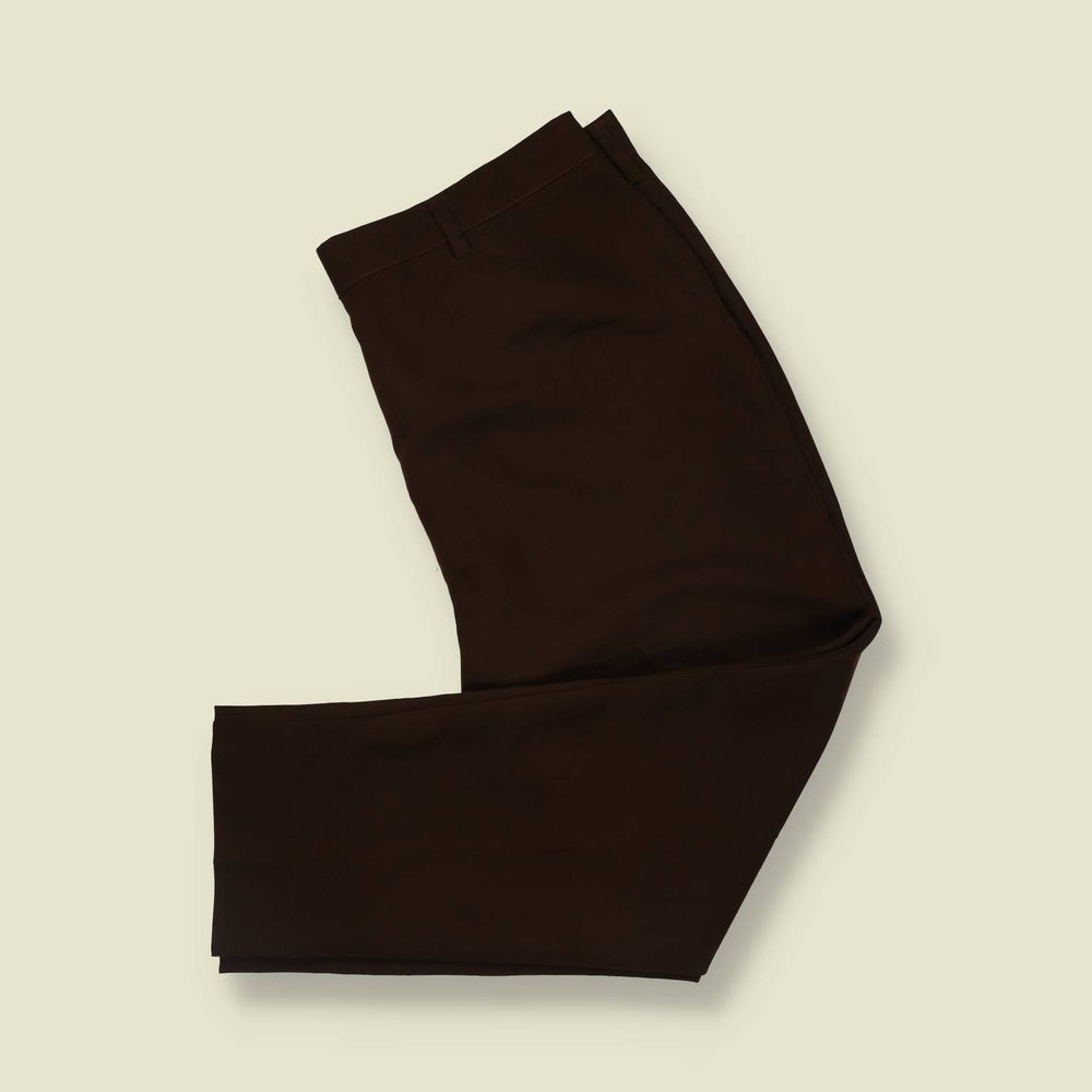 1970s–1980s | Trousers | Dark Brown - w36