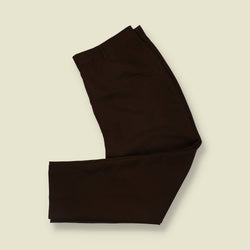 1970s–1980s | Trousers | Dark Brown - w36