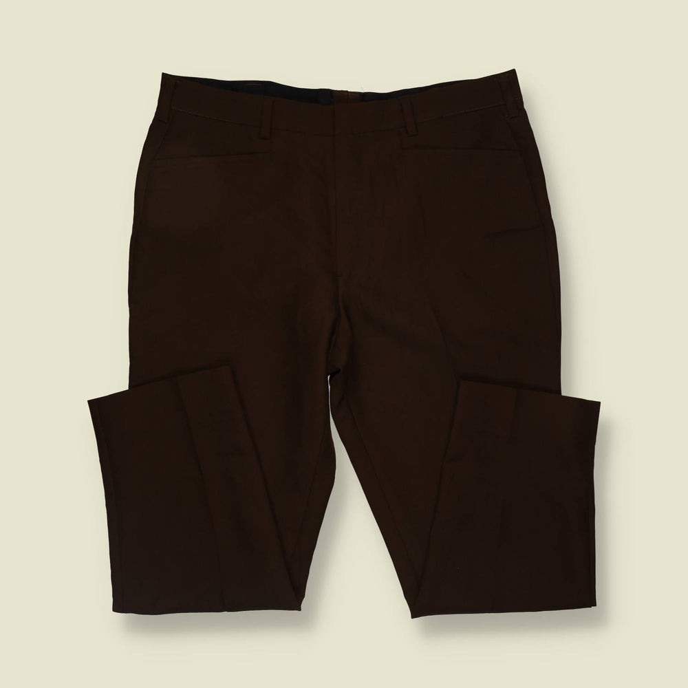 1970s–1980s | Trousers | Dark Brown - w36