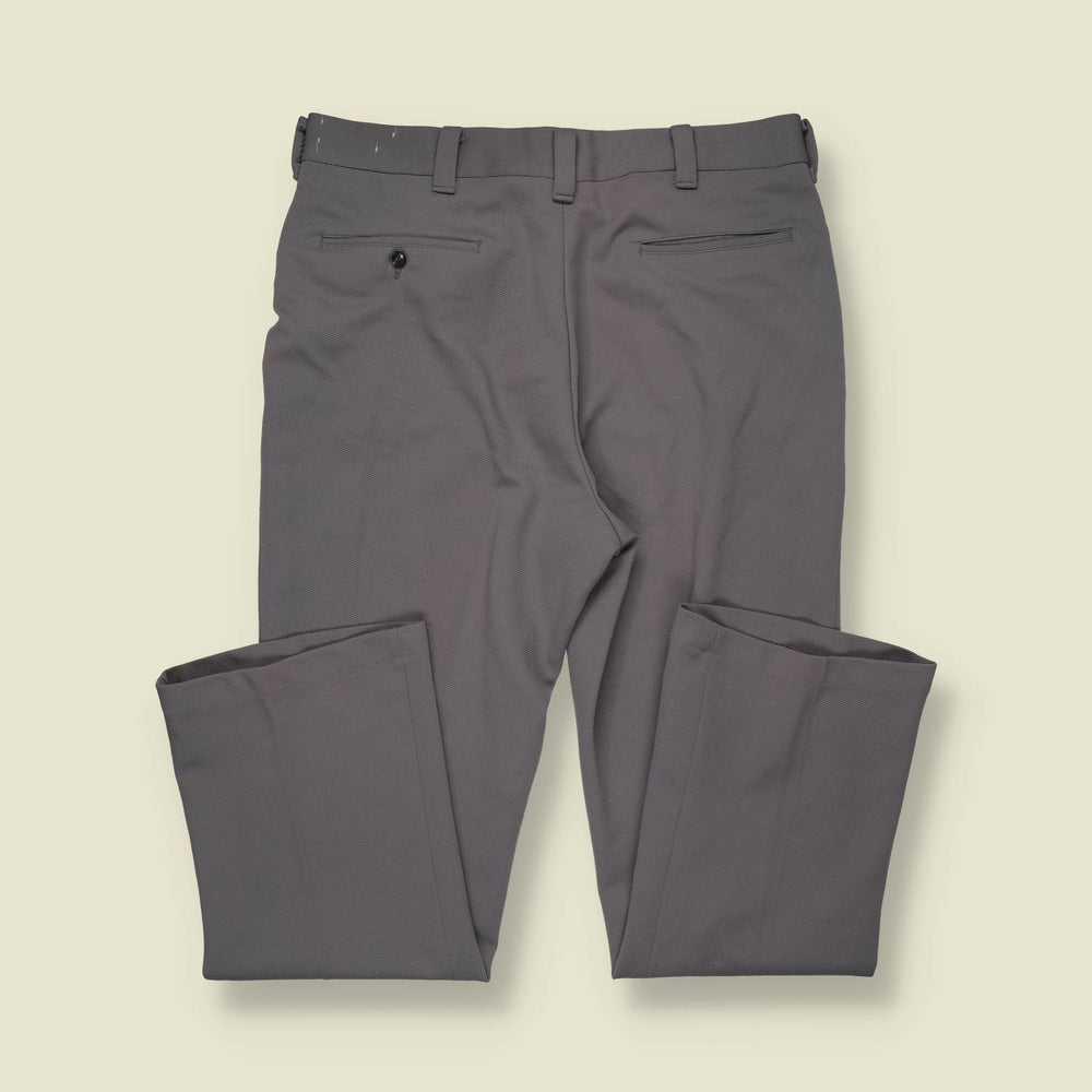 1970s | Kings Road | Trousers | Grey - w32