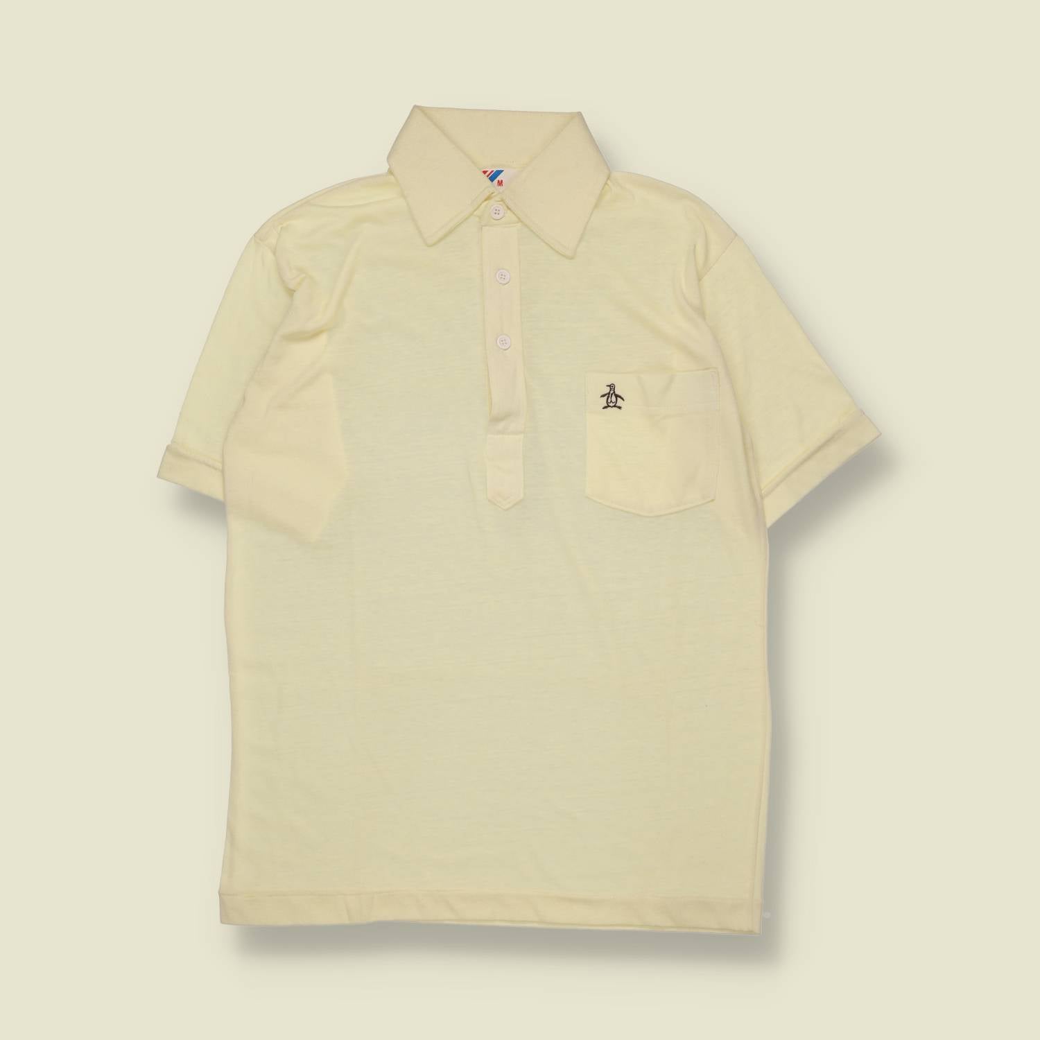 1970s | Grand Slam | Polo Shirt | Cream - XS