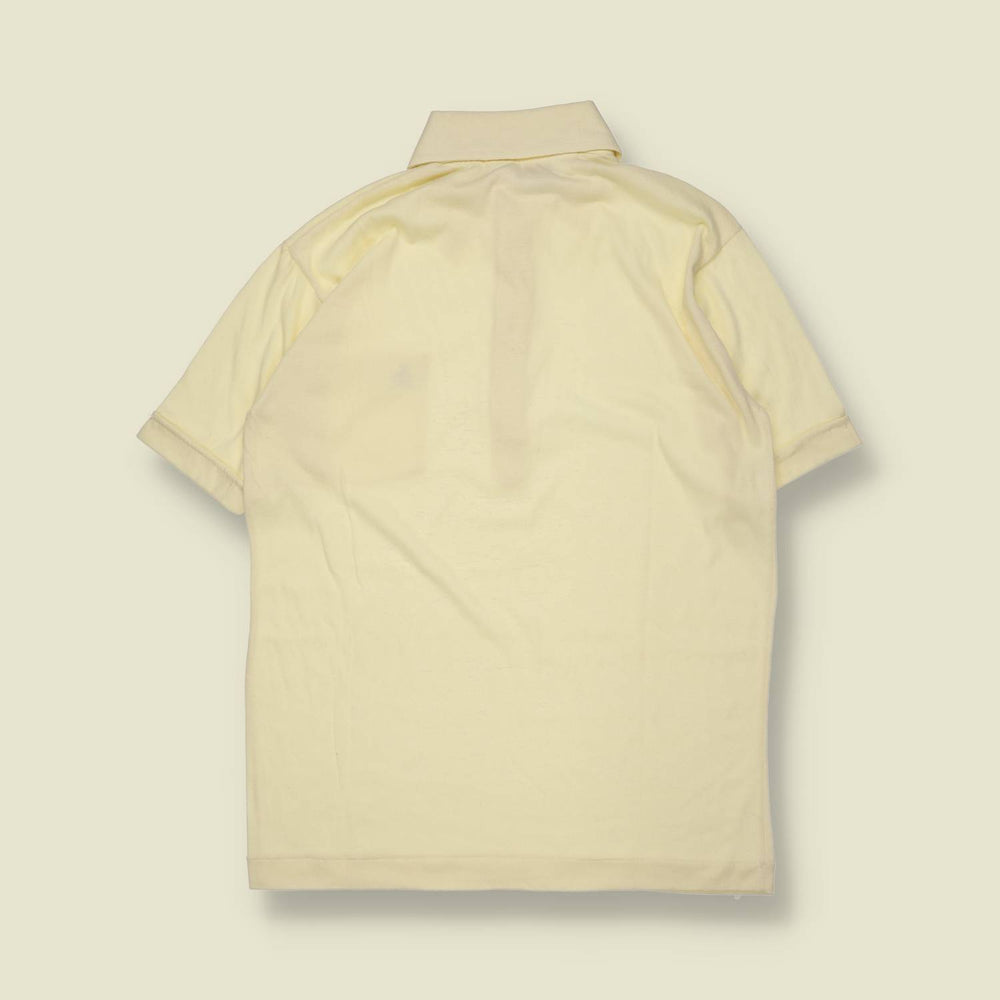 1970s | Grand Slam | Polo Shirt | Cream - XS
