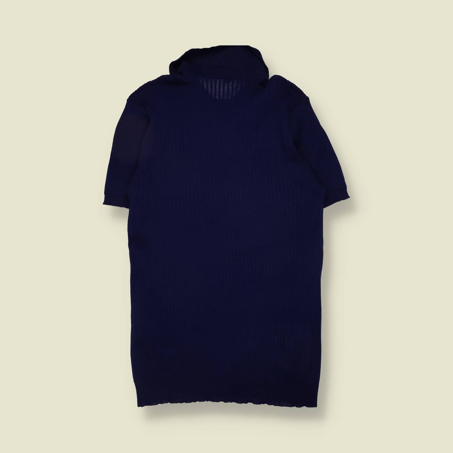 1970s | Polo Shirt | Navy - XS