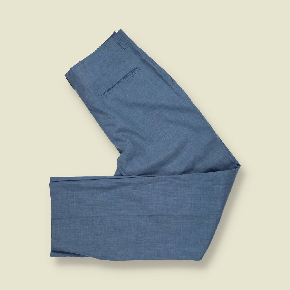 1970s | Richard | Suit Trousers | Blue - w34