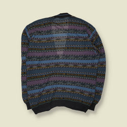 1990s | Cacharel | Made In Italy | Patterned Cardigan | Multi - L