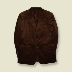 1990s | Corduroy Blazer | Brown - S