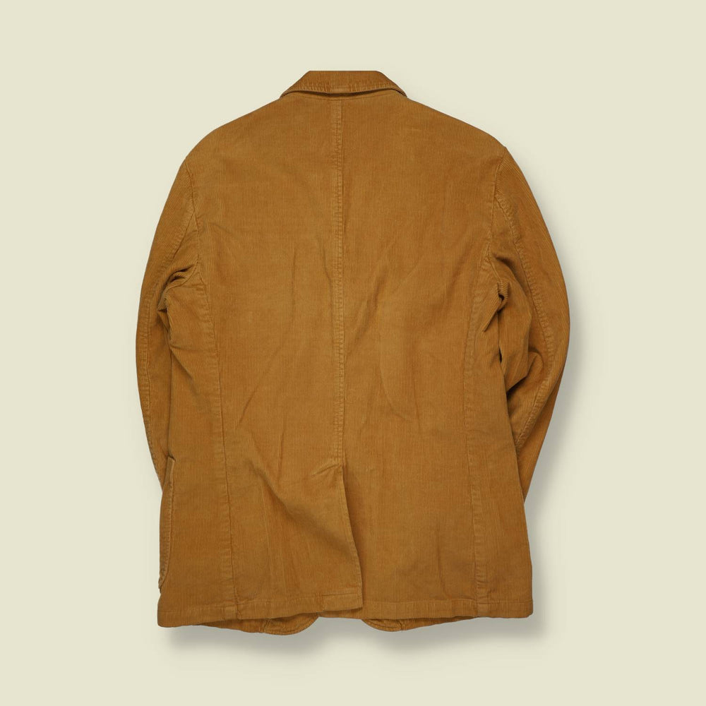 1990s | Corduroy Blazer | Tan - S