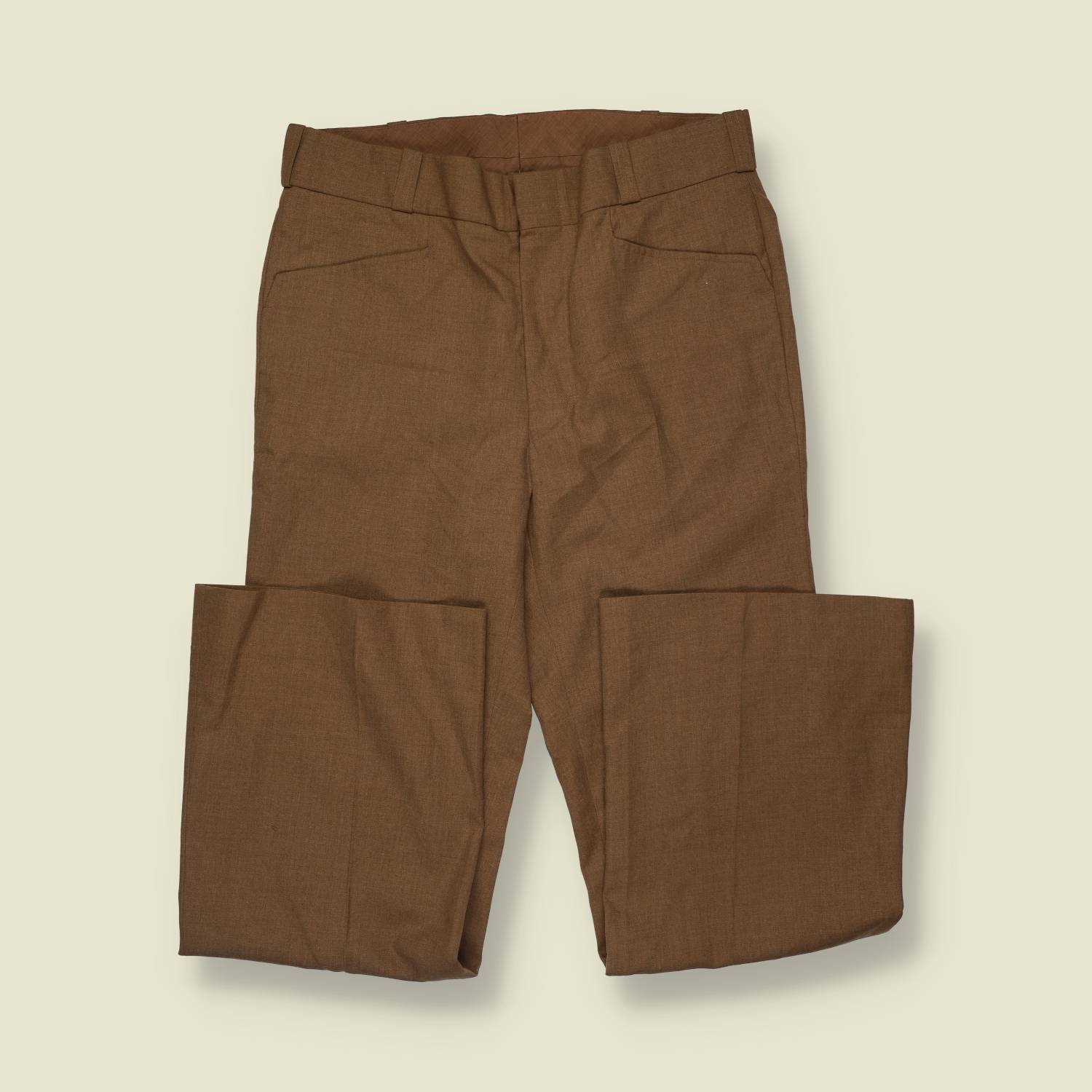 1970s | Laurentien | Flares | Brown - w32