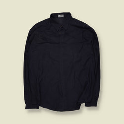 1990s | Gianni Versace | Made In Italy | Shirt | Navy - XXL