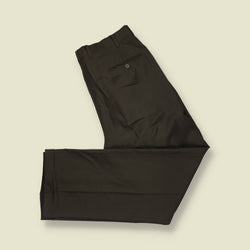 1980s–1990s | Valstar Milano | Trousers | Dark Brown - w34