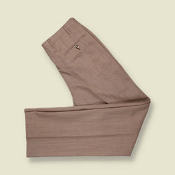 Late 1960s–Early 1970s | Trousers | Pink Herringbone - w29