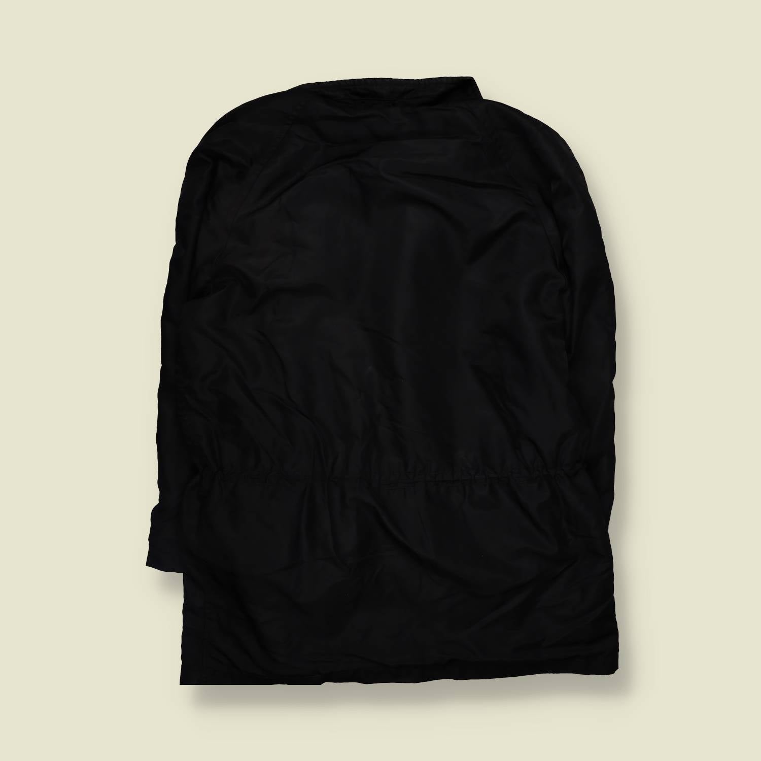 1990s | Burberrys | Coat With Detachable Liner | Navy - XXXL