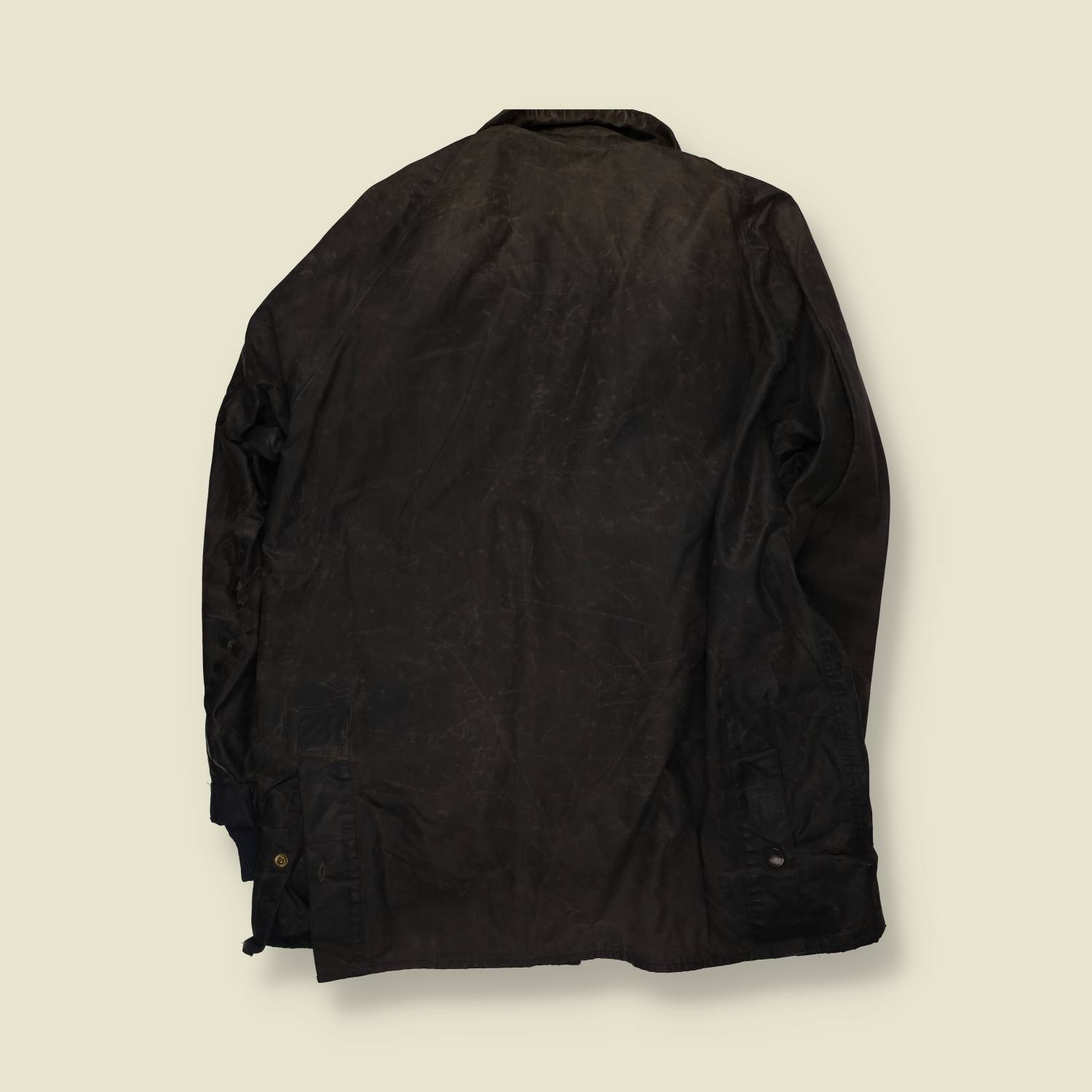 1990s | Barbour | Bedale Waxed Jacket | Olive - M