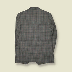 1970s | Blazer | Grey Prince Of Wales Check - S