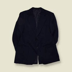 1970s | Trevira | Blazer | Dark Blue - L