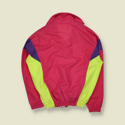 1970s | Velour Track Jacket | Pink Multi - S