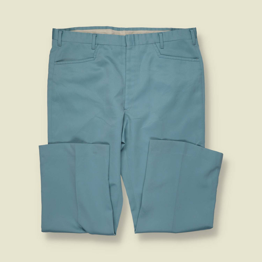 1970s | Trousers | Powder Blue - w38