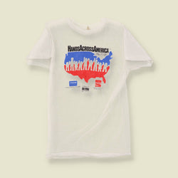 1986 Made in USA  Hands Across America Tee - XXS