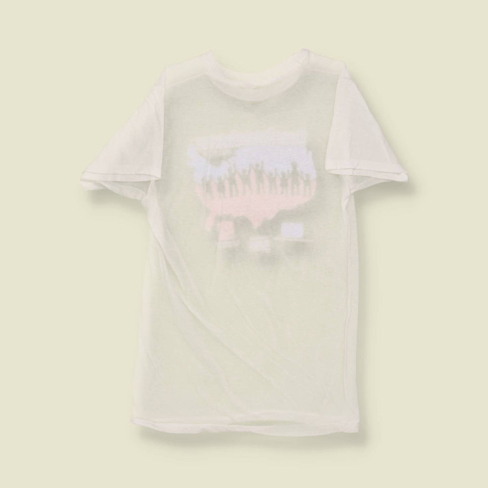 1986 Made in USA  Hands Across America Tee - XXS