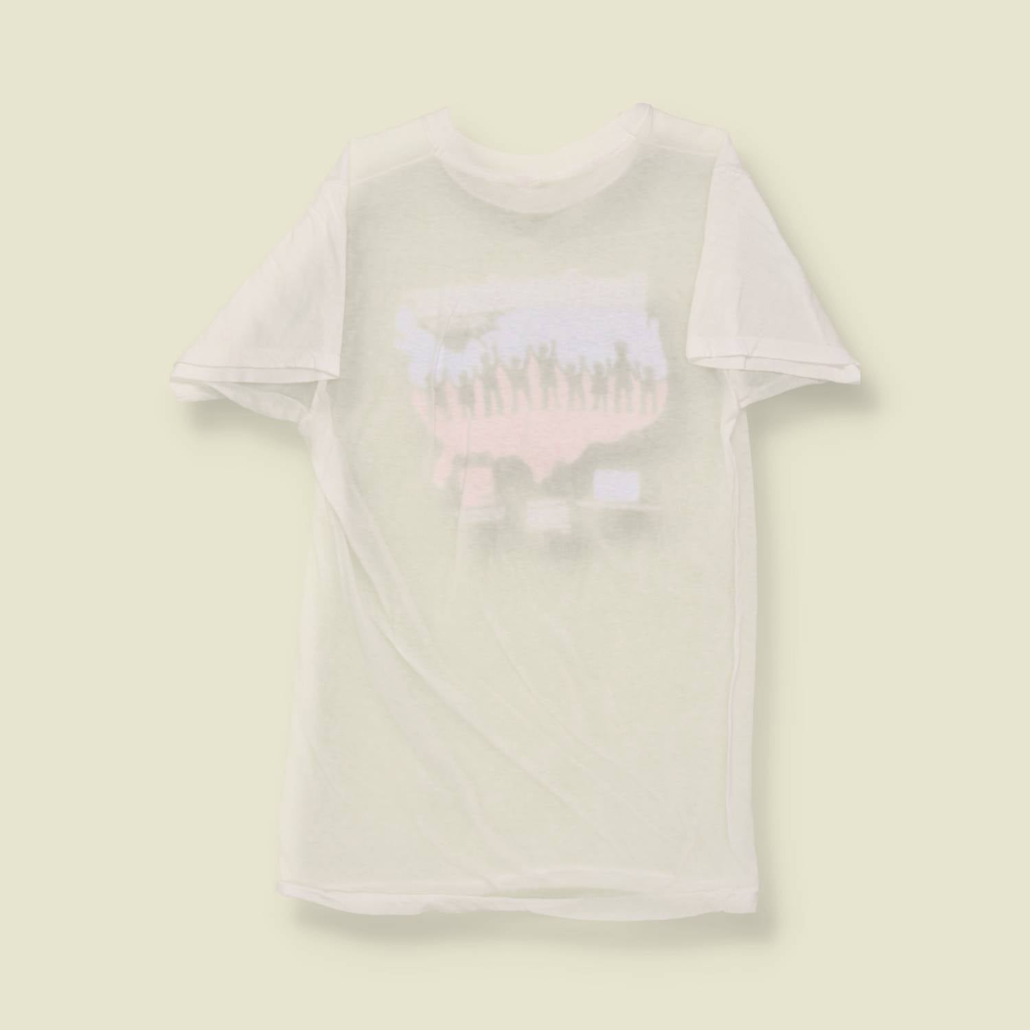 1986 Made in USA  Hands Across America Tee - XXS