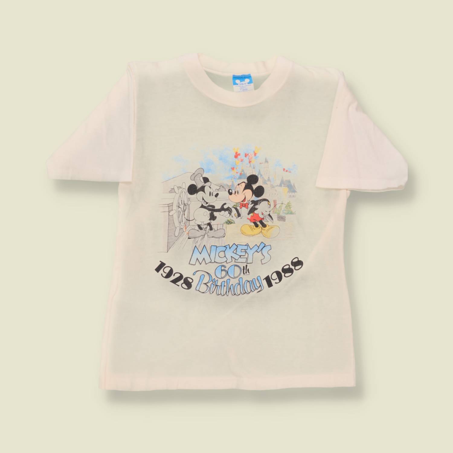 1988 Mickeys 60th Birthday Tee - XXXS