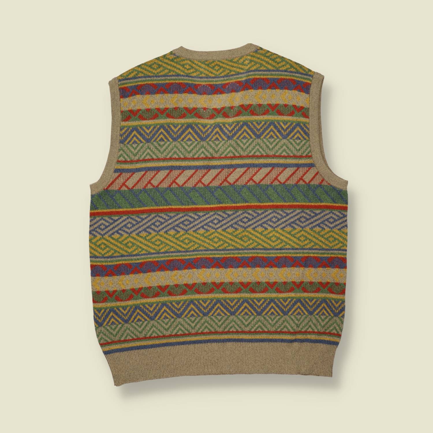 1990s Knitted Tank Top - L