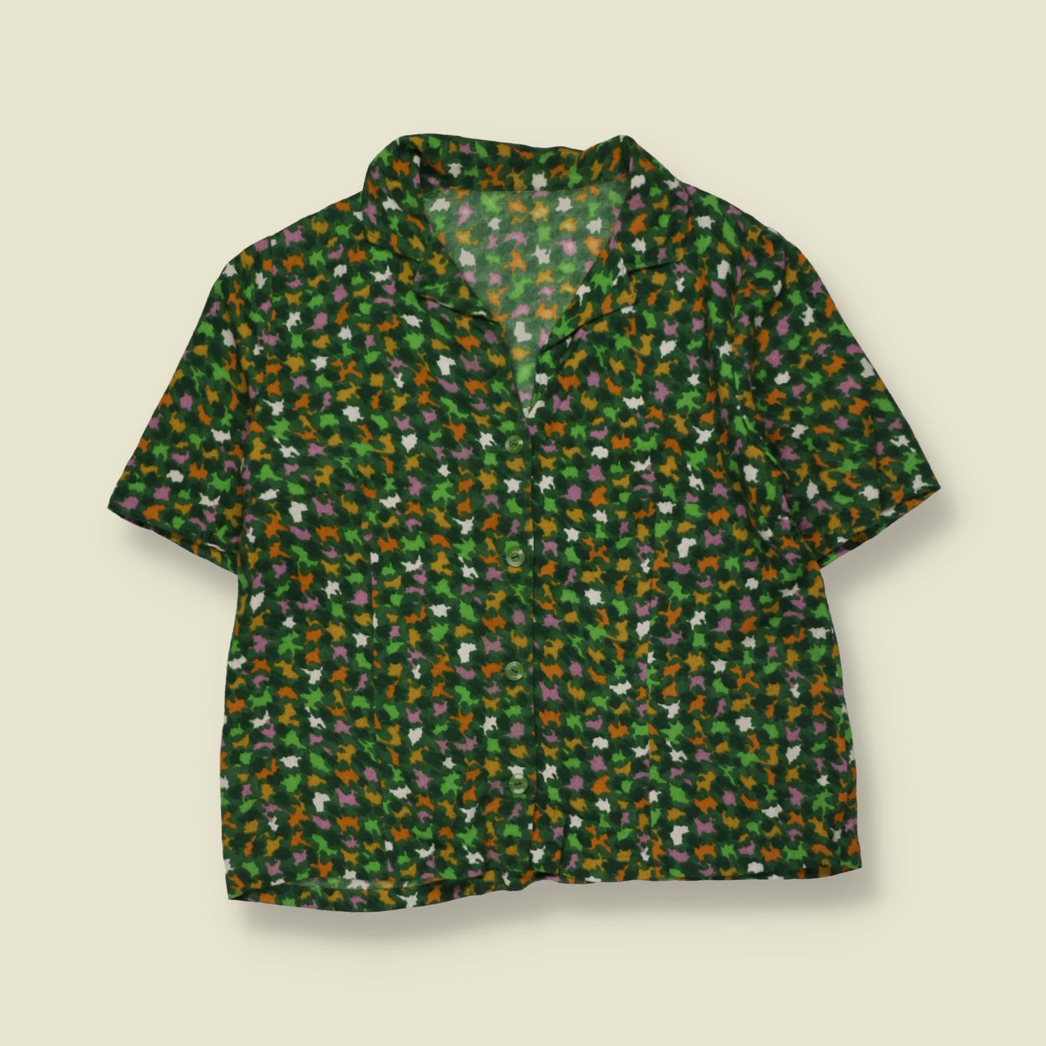1950s | Cotton Blouse | Multi - 10