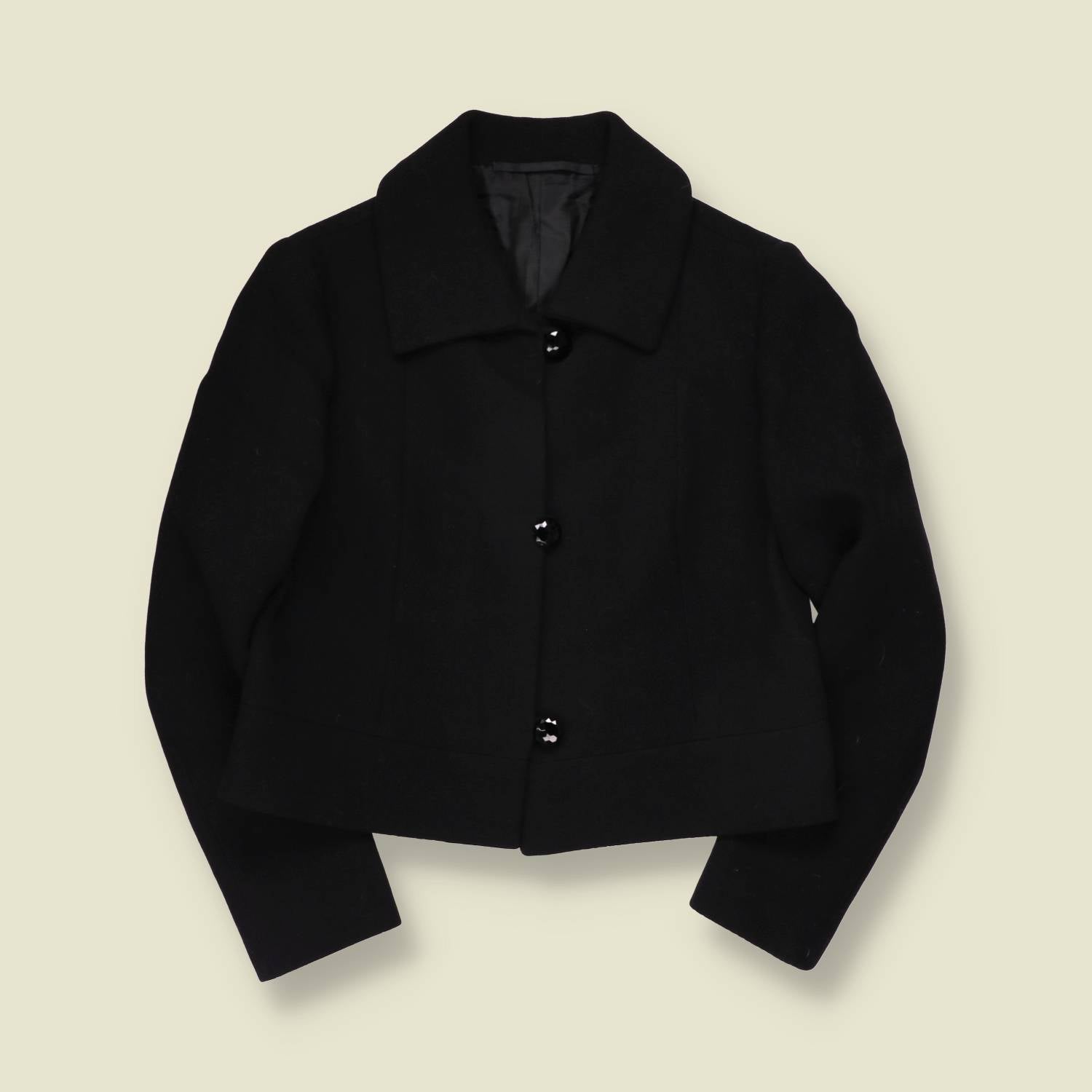 1960s | Wool Jacket | Black - 8