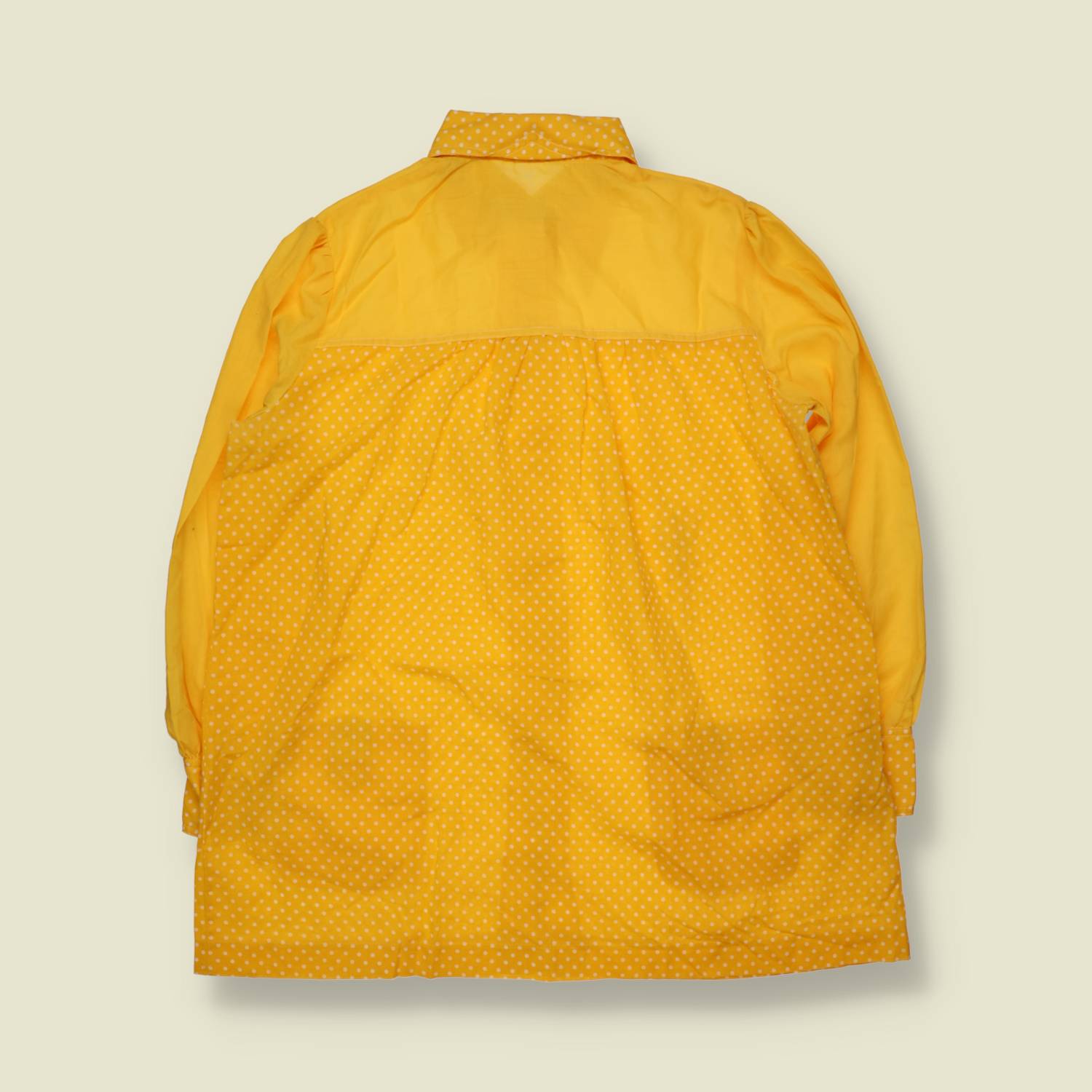 1970s | Longline Blouse | Yellow - 20