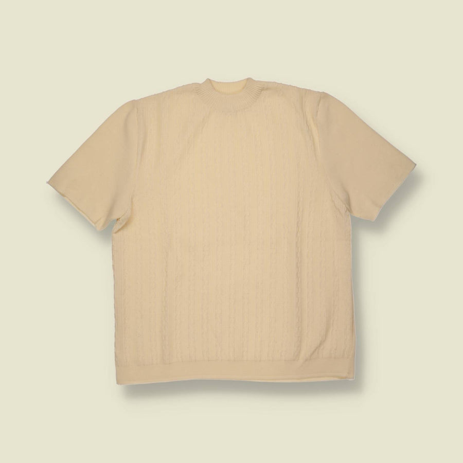 1970s | Knit Top | Cream - 10