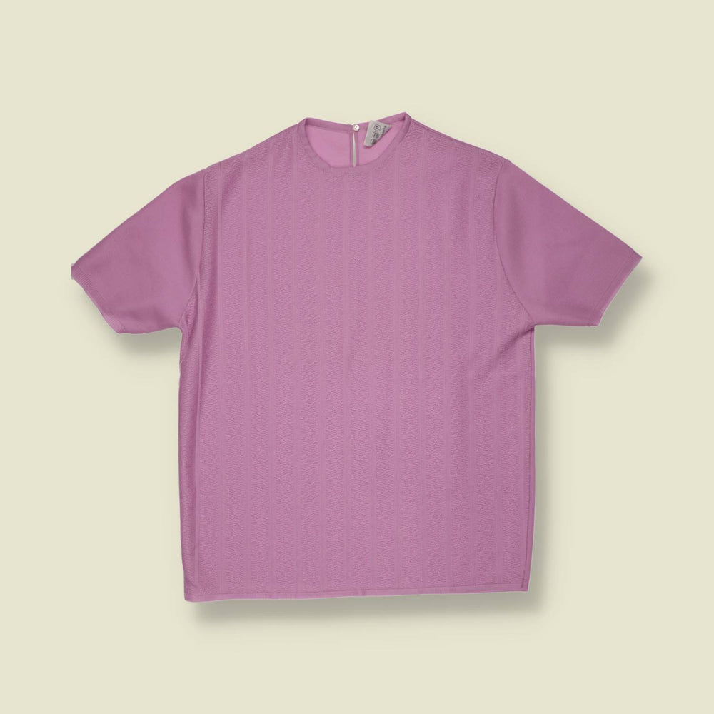 1970s | Trevira | Knit Top | Lilac - 8