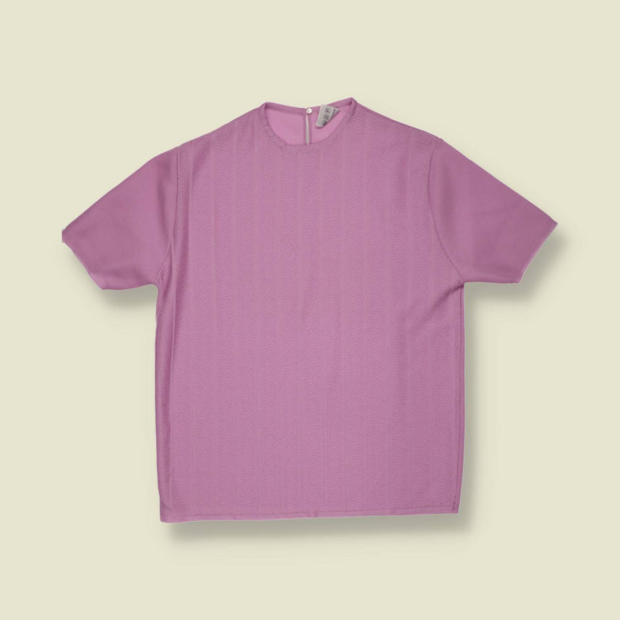 1970s | Trevira | Knit Top | Lilac - 8