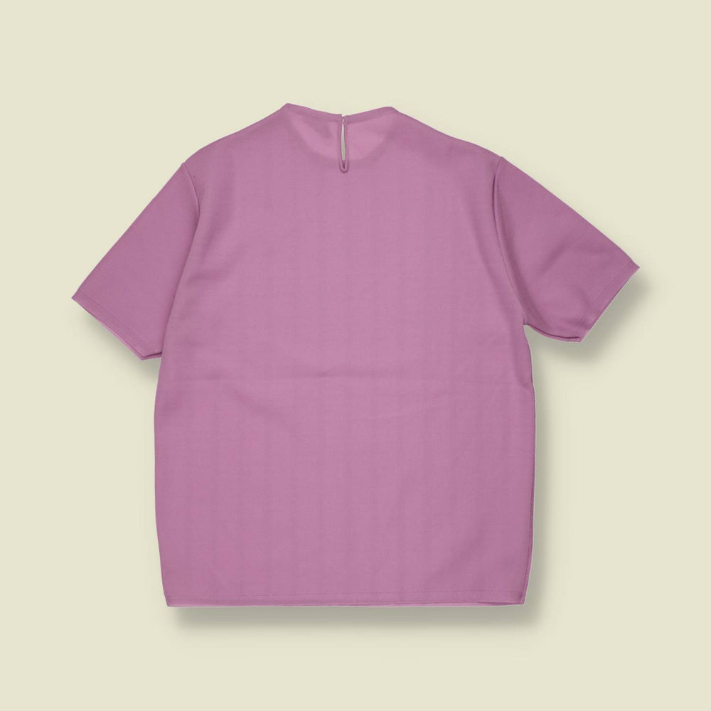 1970s | Trevira | Knit Top | Lilac - 8