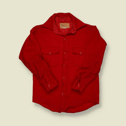 1950s Boy Scouts of America Wool Camp Shirt – Melton - S