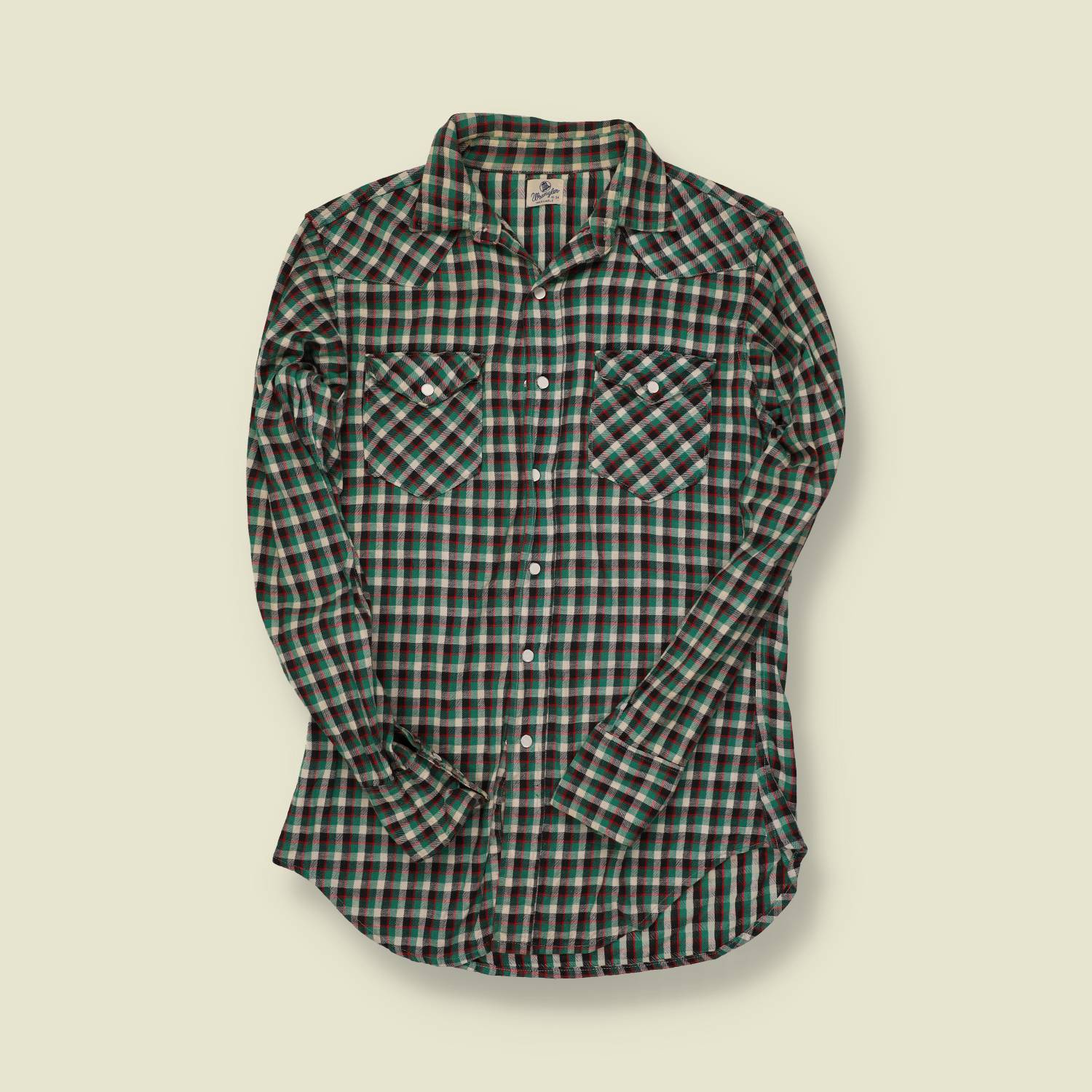 1960s Wrangler Blue Bell Western Snap Shirt - XS/S