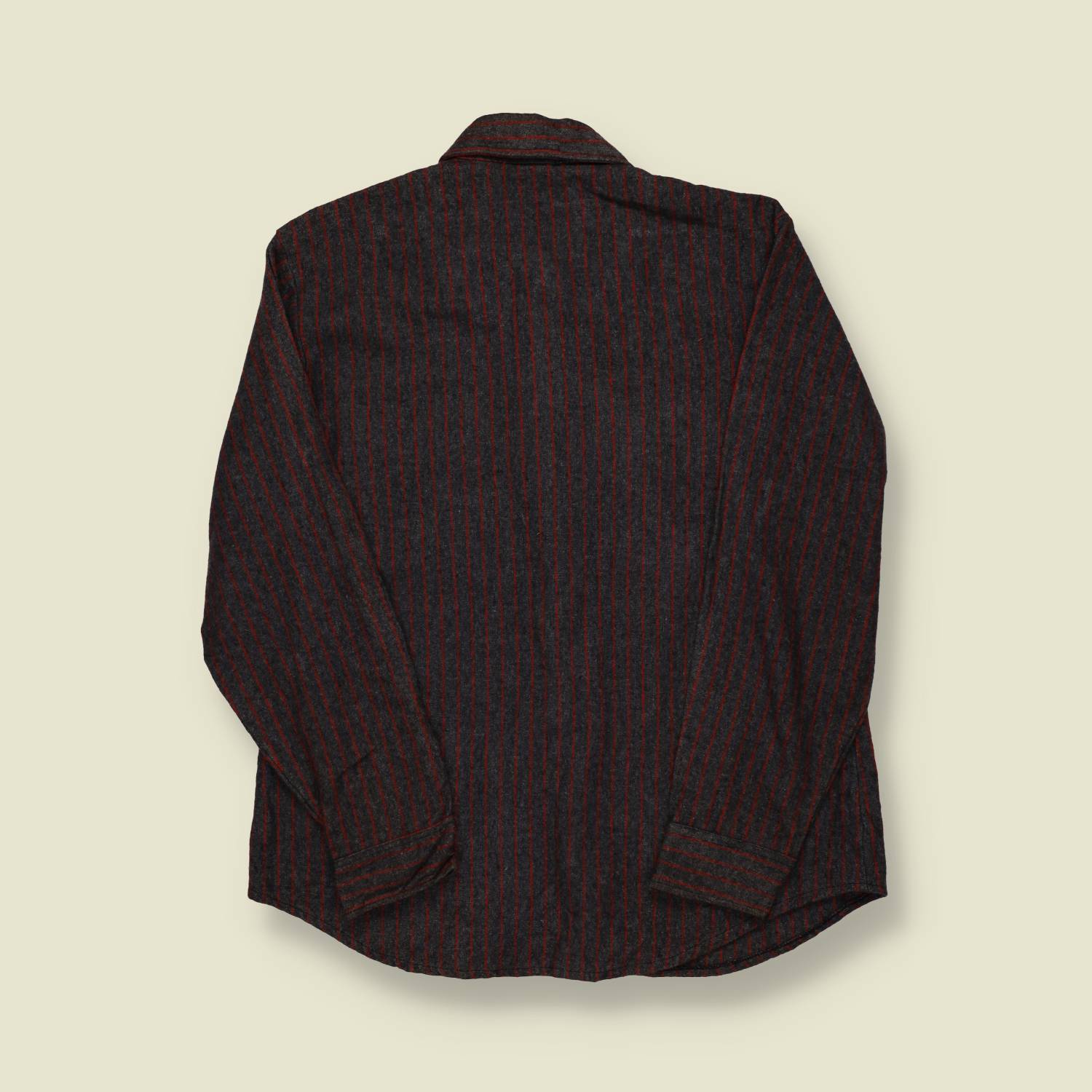 1970s Headling Striped Wool Jac Shirt - M/L