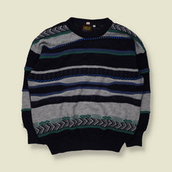 1980s | Emilio | Knit | Multi - XL