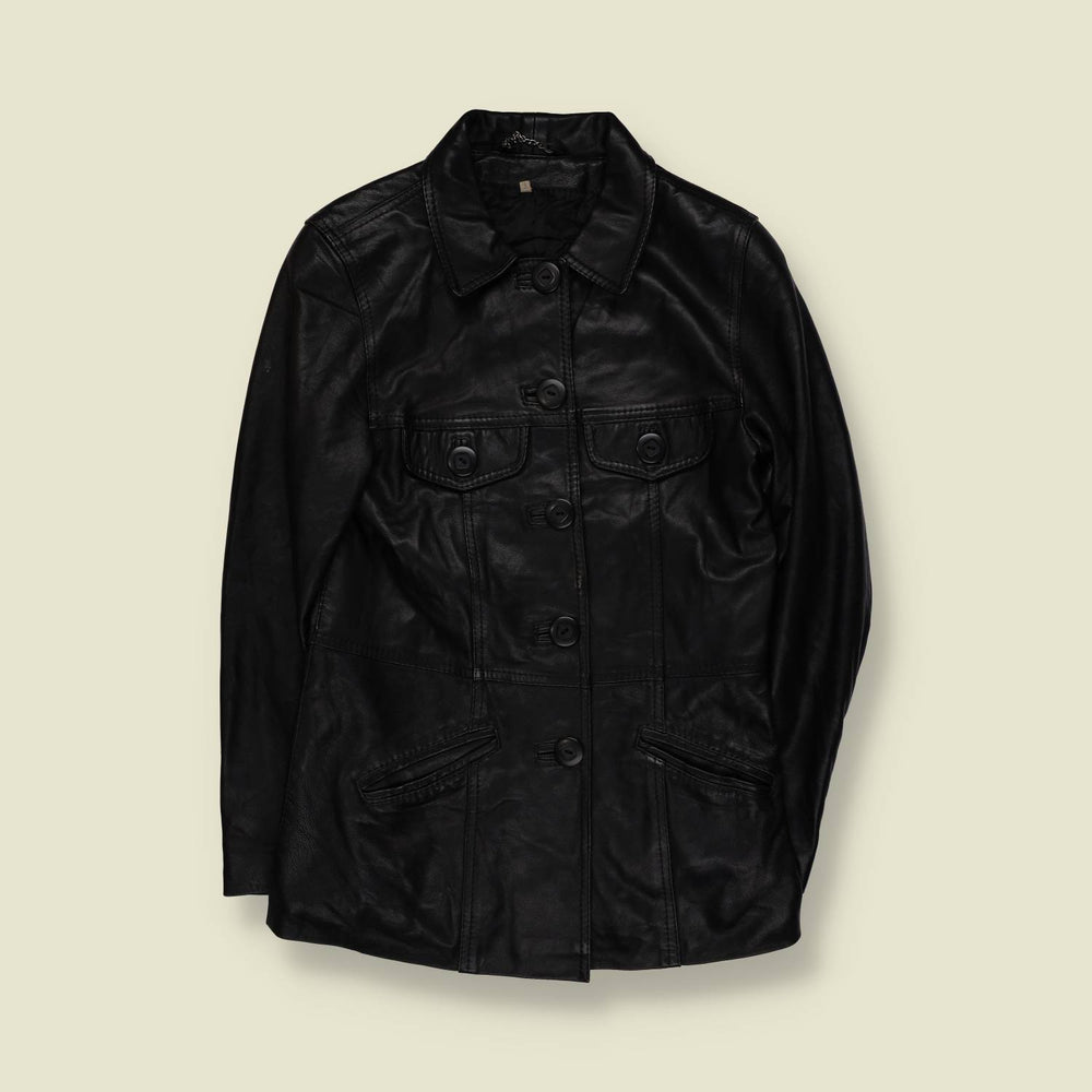 1970s | Unbranded | Leather Jacket | Black - 8