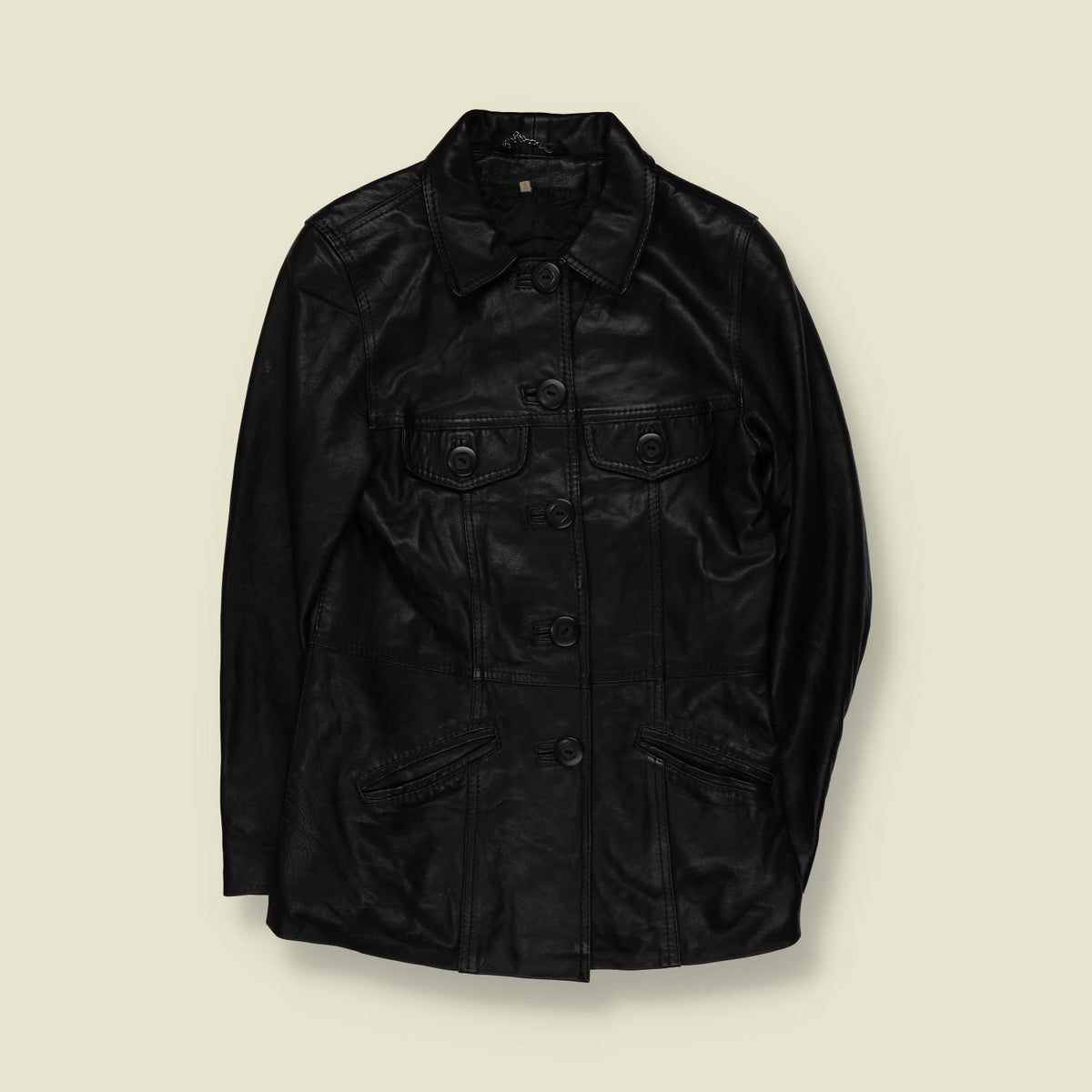 1970s | Unbranded | Leather Jacket | Black - 8