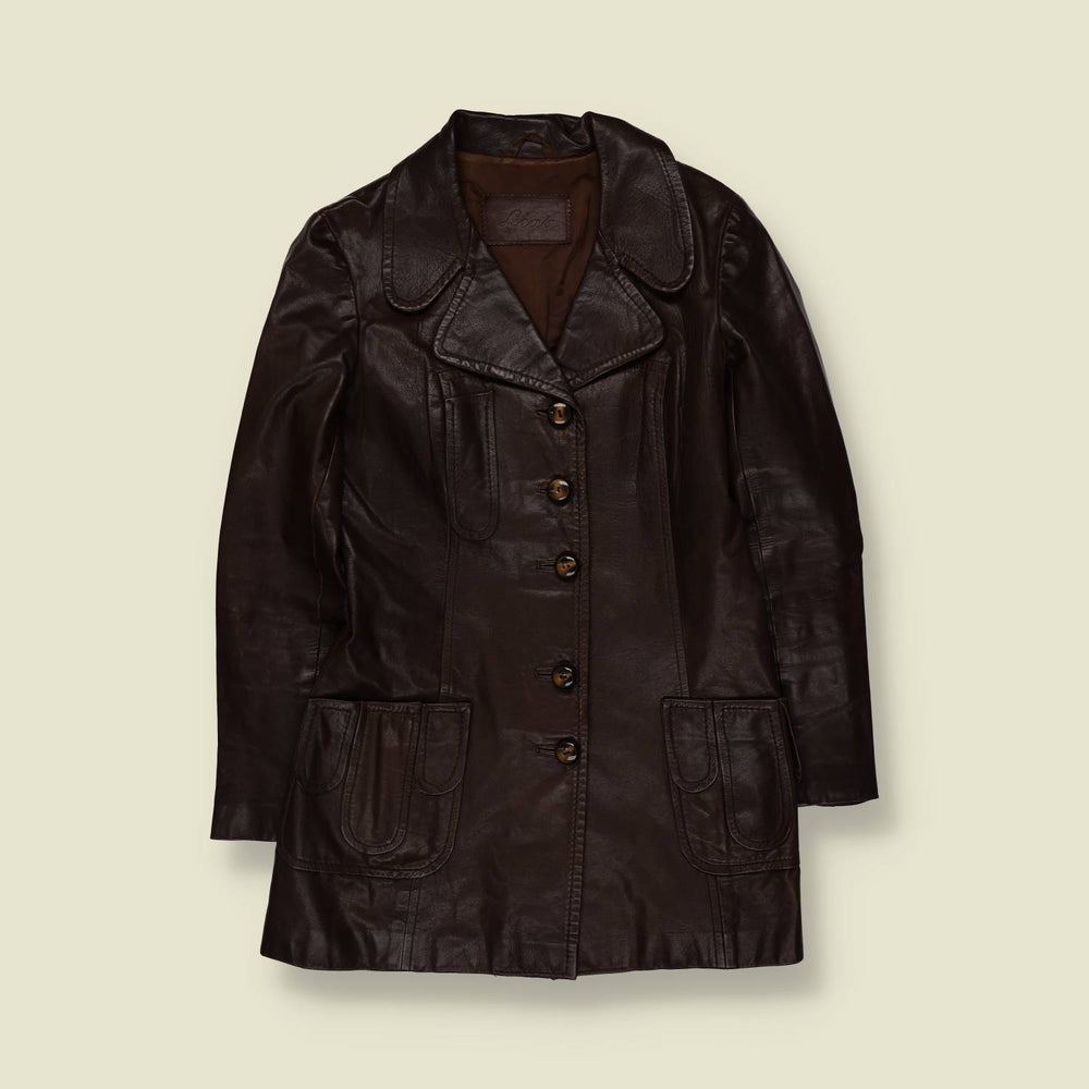 1970s | Léar | Leather Jacket | Brown - 6