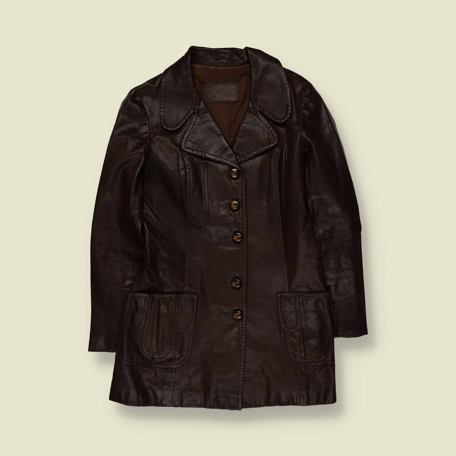 1970s | Léar | Leather Jacket | Brown - 6