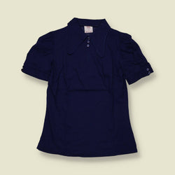 1970s | TGL | Deadstock Blouse | Navy - 6