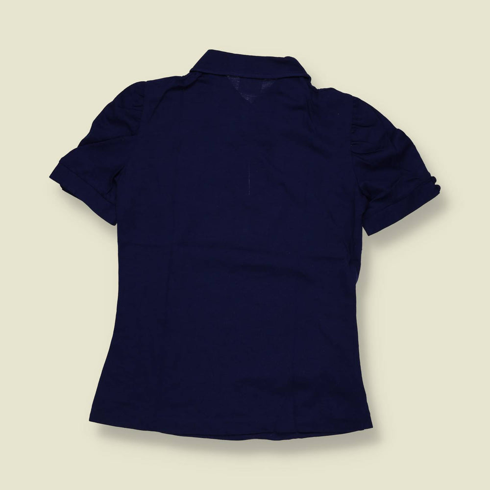 1970s | TGL | Deadstock Blouse | Navy - 6
