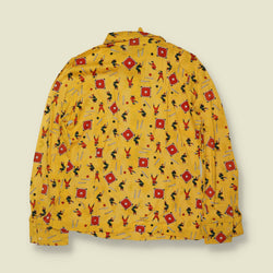 1970s | TGL | Deadstock Blouse | Yellow Multi - 10
