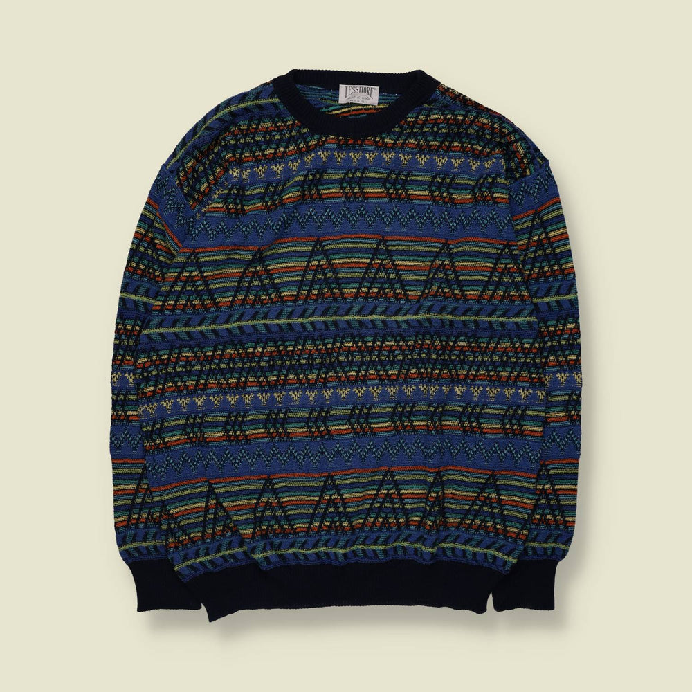 1980s | Tessitore | Knit | Multi - XL
