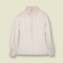 1970s | TGL | Deadstock Blouse | White - 2